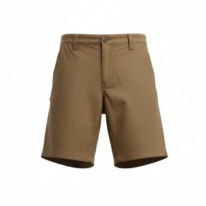 Orvis Men's Brown Flat Front Shorts